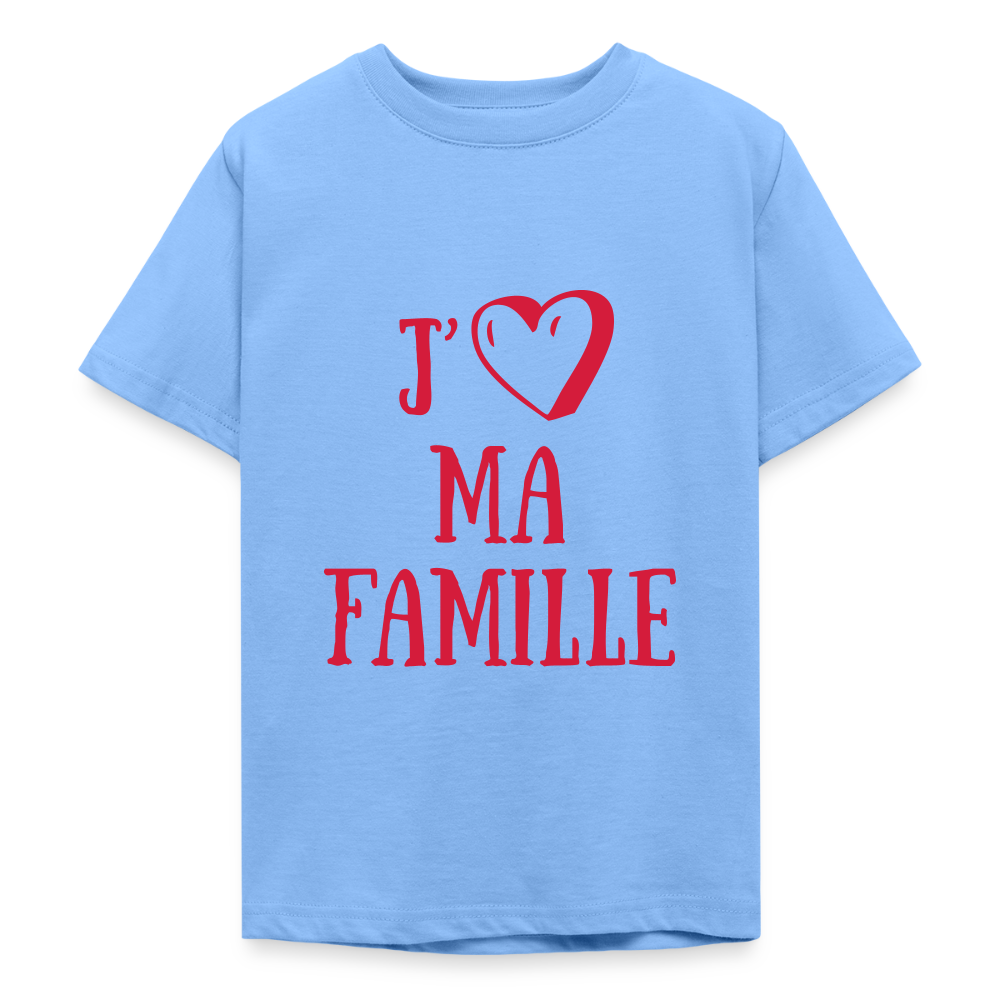 T-shirt Ado - bleu ciel