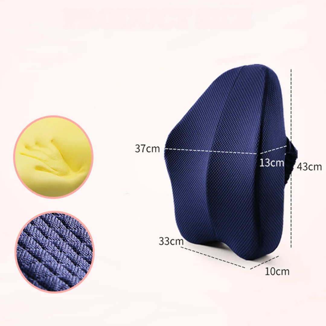 Coussin de Soutien Lombaire 3D - Soulagement et Confort