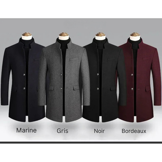 Manteau de Laine Automne et Hiver pour Hommes