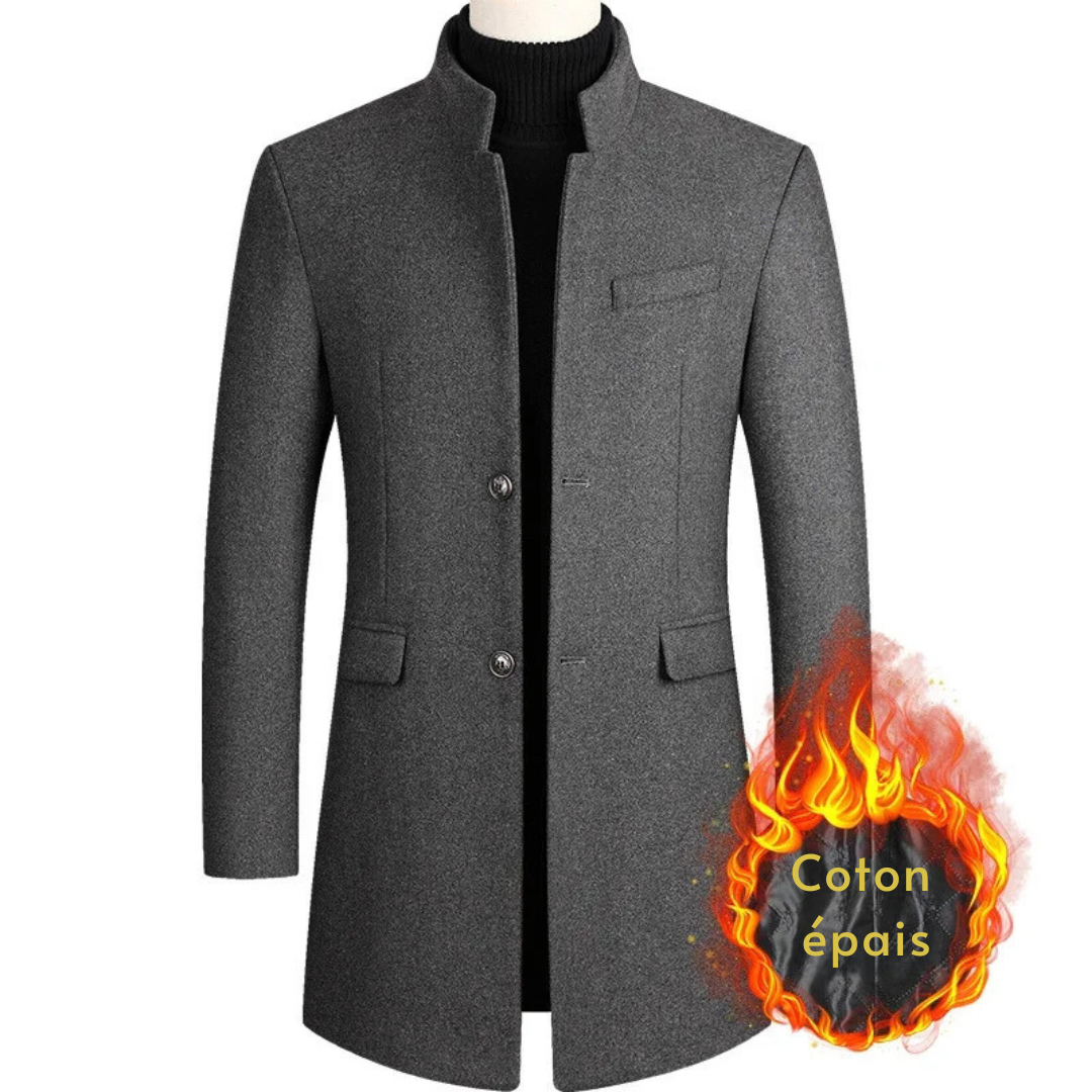 Manteau de Laine Automne et Hiver pour Hommes