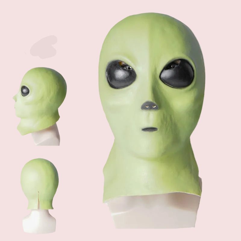 Masque extraterrestre en latex pour Halloween