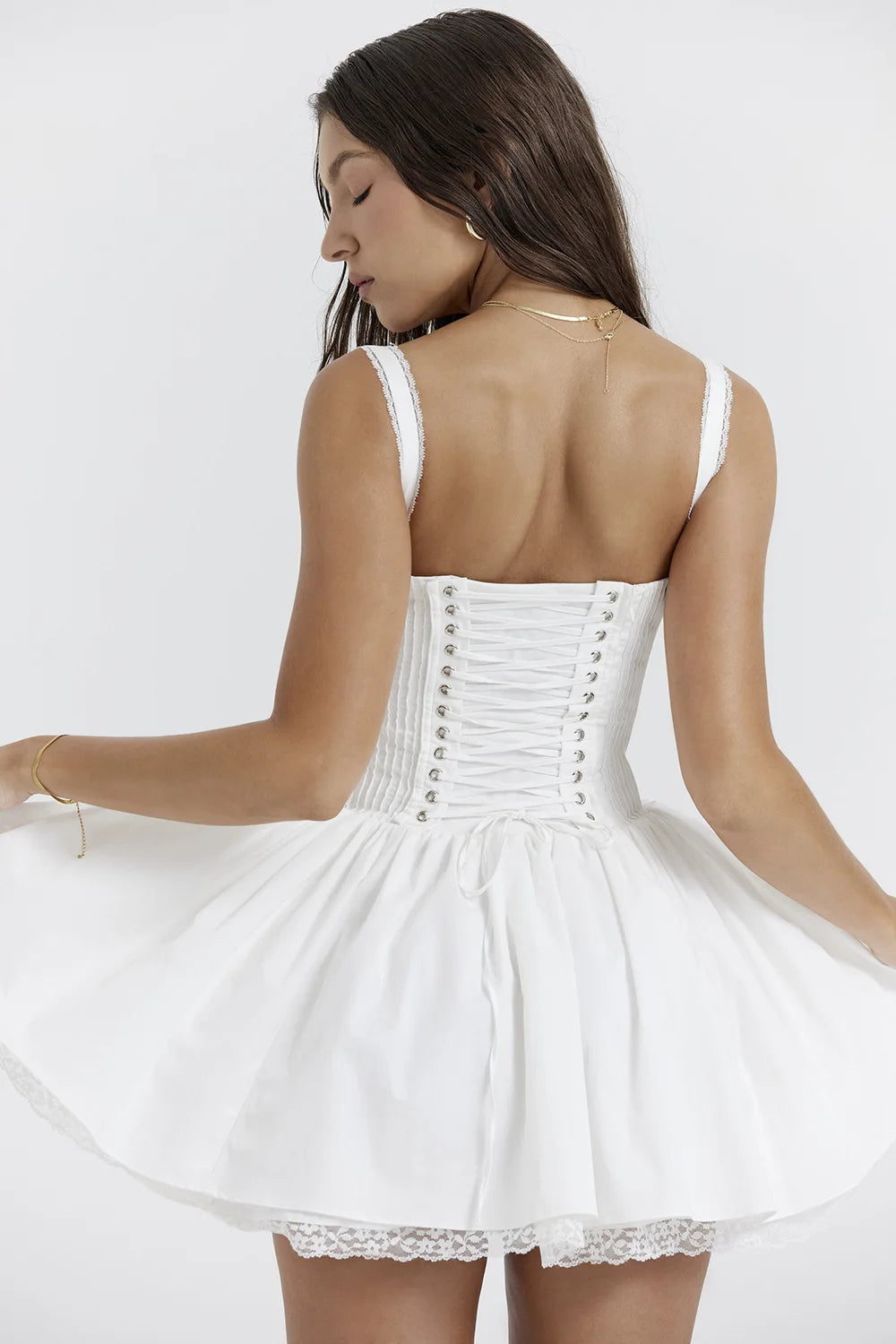 Maja Minikleid mit schmaler Taille