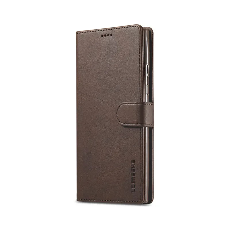 Etui en cuir  Flip Cover pour Huawei Mate 10 20 P20 P30