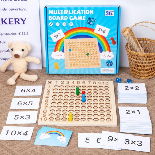 Montessori Multiextreme-Spiel aus Holz für Kinder, 99 Teile,