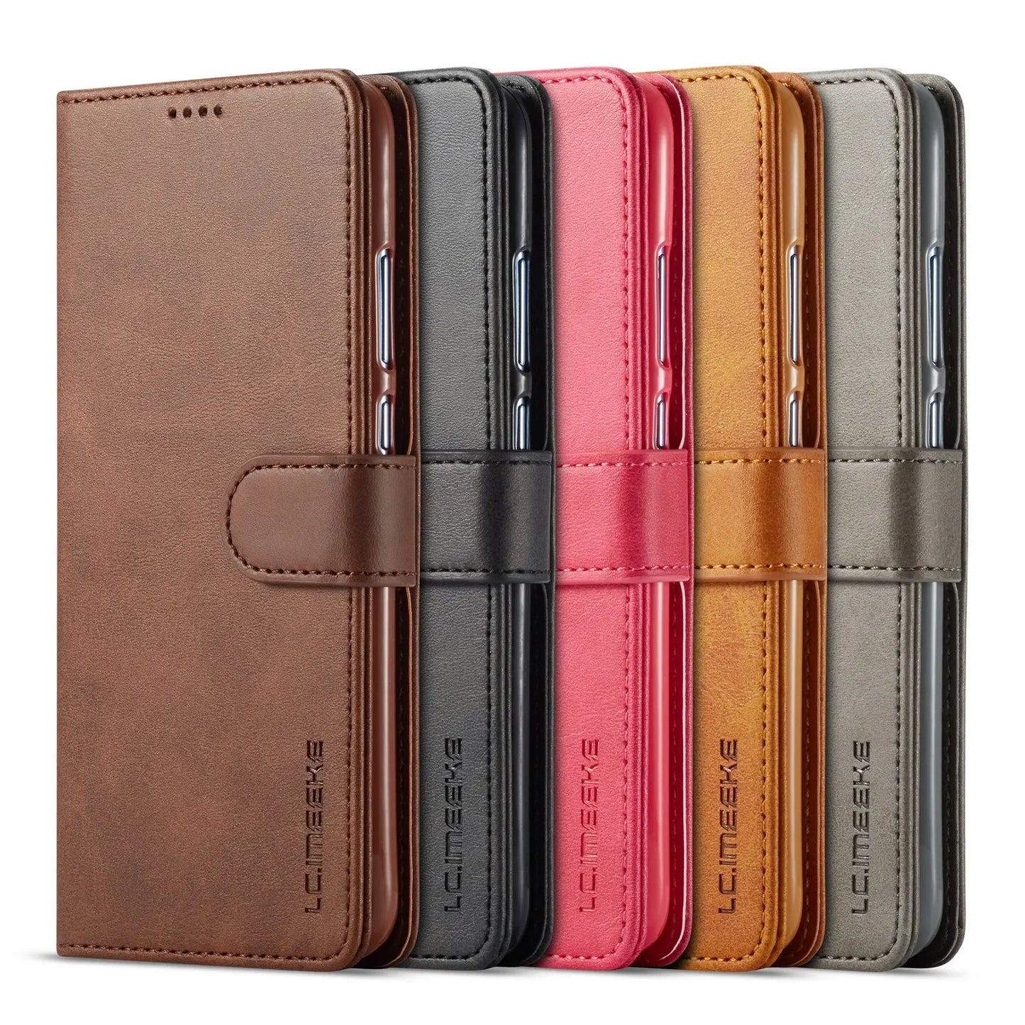 Etui en cuir  Flip Cover pour Huawei Mate 10 20 P20 P30