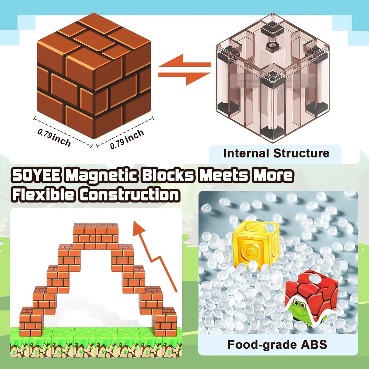 Blocs de construction magnétiques