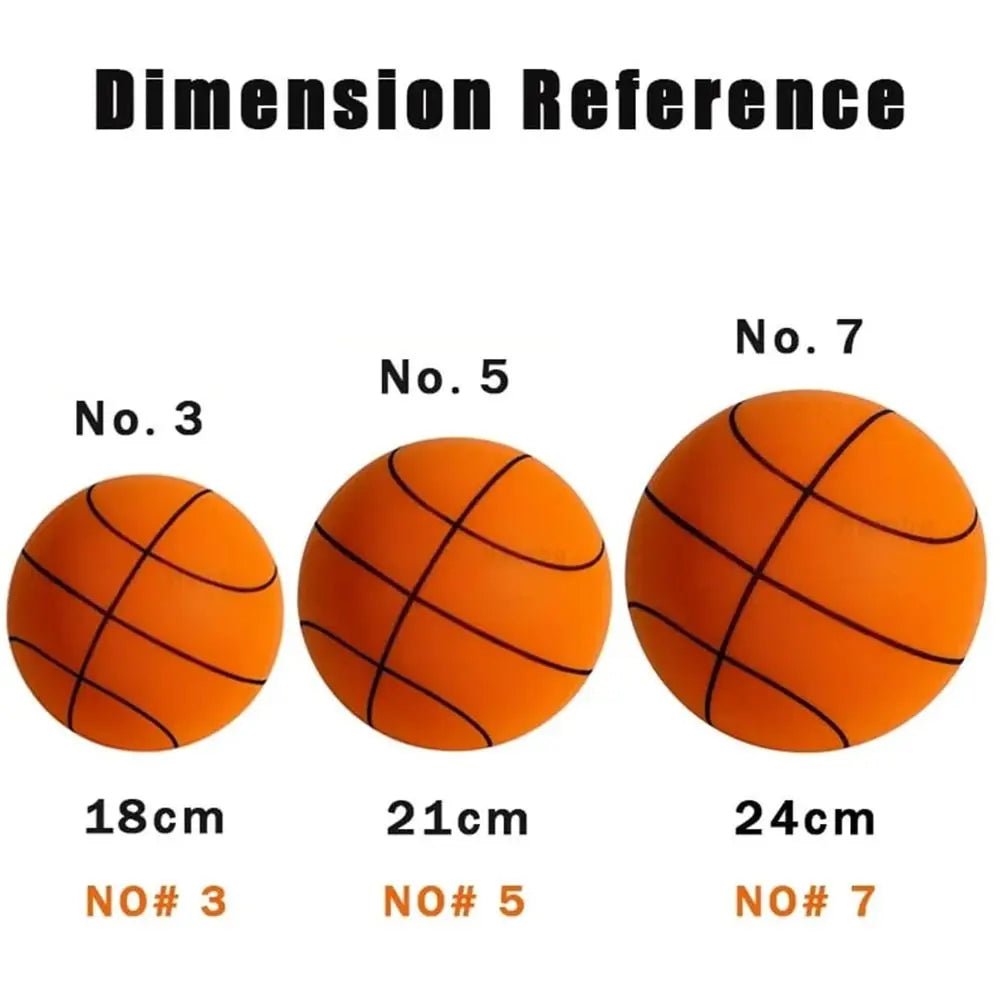 Ballon silencieux de basket-ball compressible - Fentryss